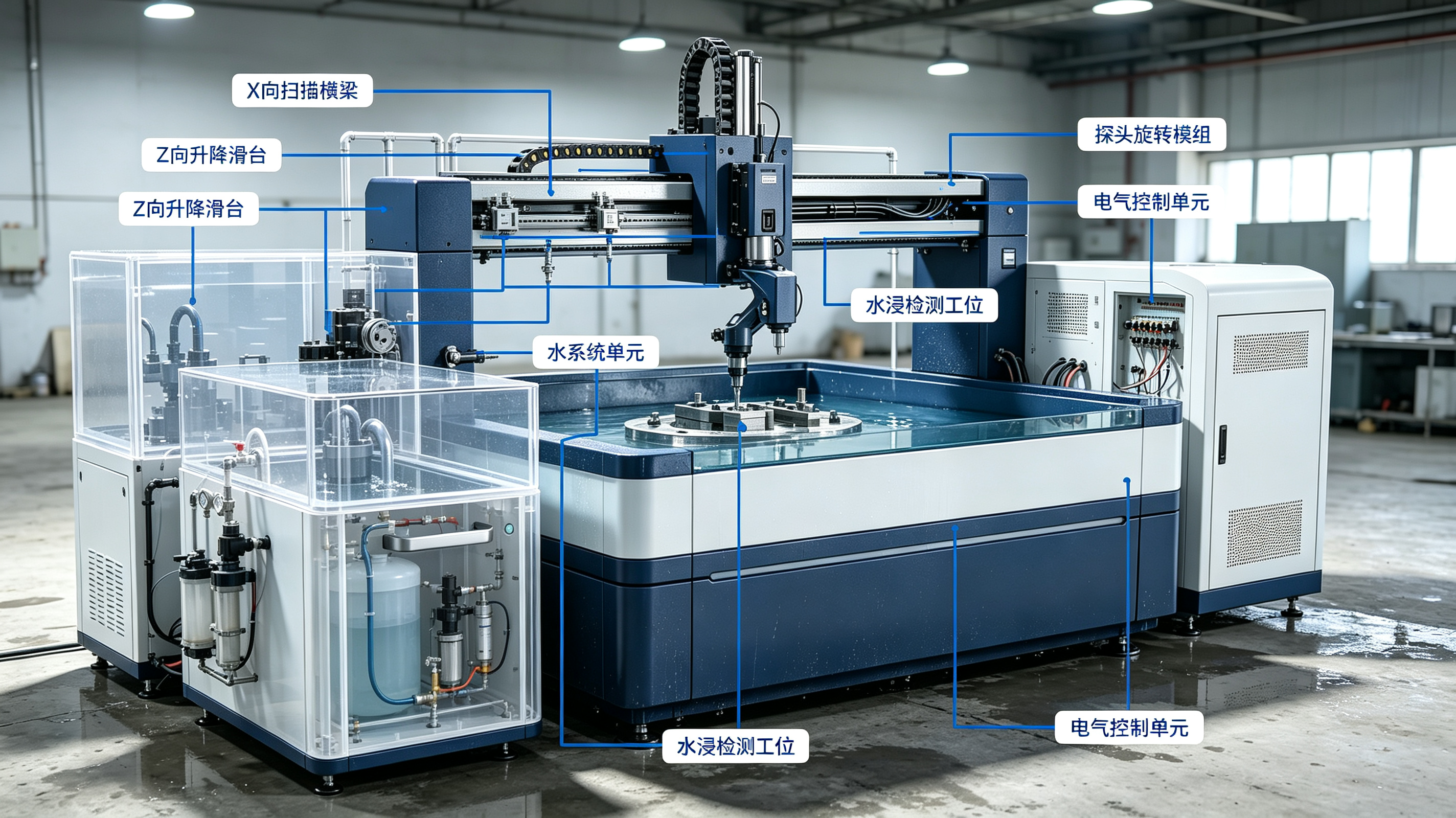 수침 초음파 영상 자동 검사 시스템